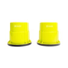 Children's non-slip clogs / stilts (set of 2) | Gelb