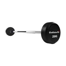 Long Rubber Dumbbell | 25 KG