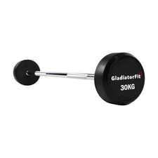Long Rubber Dumbbell | 30 KG