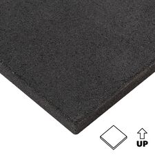 Plain rubber floor for gym floor 100x100 GladiatorFit | 4 CM