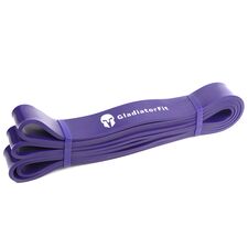 Elastic latex resistance band GladiatorFit | Purple, Size: M, Colour: Violett