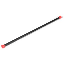 Steel Weighted Bar 125cm for aerobics and fitness | 2 KG, Additional Weight: 2 kg