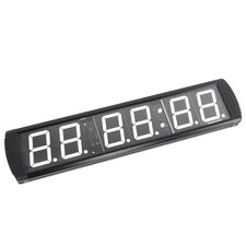 Wall timer for fitness interval + remote control