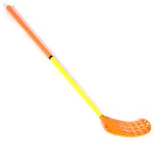 Right-hand unihockey / floorball plastic stick | Orange