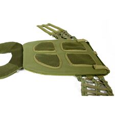 Tactical Weighted Vest" (Taktische Gewichtsweste) GladiatorFit | Militärgrün 6.5 KG