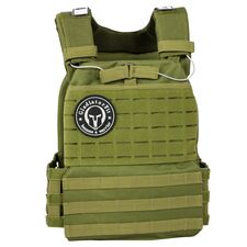 Weighted Vest" tactical weighted vest | Military green Sans plaques