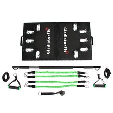 Body weight training kit with body weight exercise board