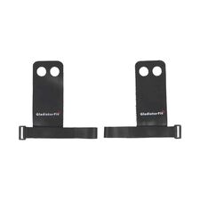 Handgrips crosstraining gloves two fingers in imitation leather | L, Size: L, Colour: Schwarz