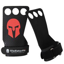 Handgrips crosstraining gloves three fingers carbon | XS, Size: XS, Colour: Schwarz
