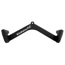 Ergonomic low steel handle for pulley pulls GladiatorFit