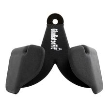 Ergonomic steel handle for pulley pulls GladiatorFit