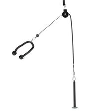 Pulley System" body-building pulley arm pull station