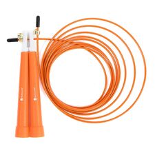 Plastic skipping rope 180cm adjustable + "Speed Rope" bag | Orange