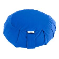 Coussin de méditation Zafu Zen en coton Ø 35cm | Bleu