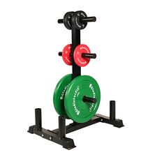 Storage rack for fractional disks and Ø 50mm weight bars