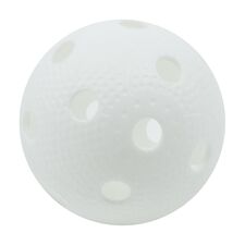 Unihockey / floorball balls (set of 10) | White