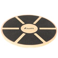Wooden balance board for balance and coordination Ø 39cm JustFit