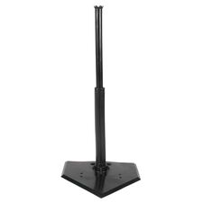 Rubber baseball tee 60 to 100 cm for hitting at the stop