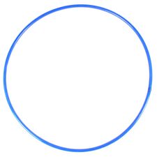 Round gymnastic hoop Ø 80cm | Blau