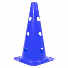 38cm cone 3 holes for Ø 25mm stakes | Blue, Colour: Blue