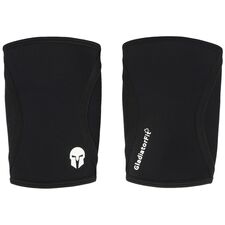 Fitness-Kompressionskniebandagen aus Neopren (2er-Pack) | XL, Bekleidungsgrösse: XL, Farbe: Schwarz