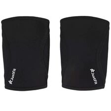 Genouillères de compression fitness en néoprène (lot de 2) JustFit | XL, Taille: XL, Couleur: Noir