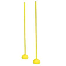Posts with studs and milestones Ø 25mm | 2 Stakes Yellow