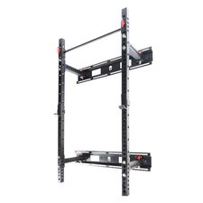 Foldable Wall Mount" steel rack station