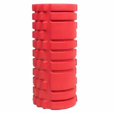 33cm "Foam Roller" massage roller without spikes Ø 14cm | Rot
