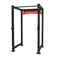Rack station / self-supporting steel cross-training cage