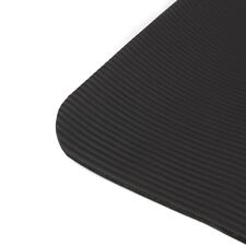 Non-slip foam yoga mat 180x60x1cm JustFit | Black