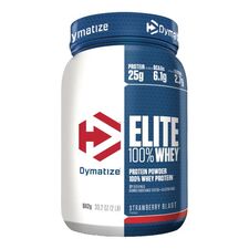 Elite 100% Whey 942g Dymatize | Strawberry