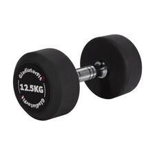 Round rubber dumbbell | 12.5 KG