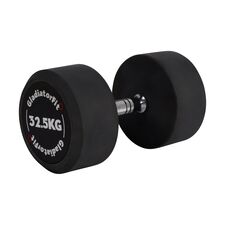 Round rubber dumbbell | 32.5 KG