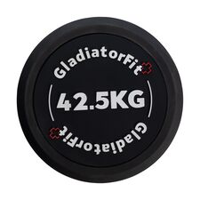 GladiatorFit round rubber dumbbell | 42.5 KG