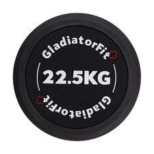 GladiatorFit round rubber dumbbell | 22.5 KG