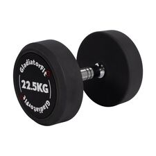 Round rubber dumbbell | 22.5 KG