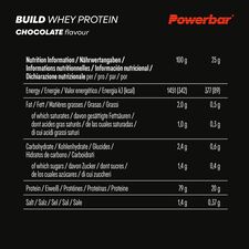 Build Whey protein Isolate &amp; Hydrolysate 550g Powerbar | Chocolate