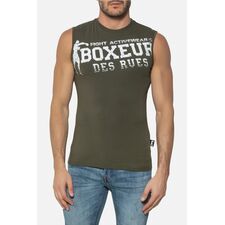 Man Logo Boxeur Tank, Bekleidungsgrösse: 2XL, Farbe: Khaki