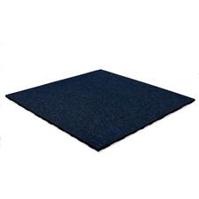 Gummiboden „Connect Tiles Fifteen“ 100x100x2cm + 7 Verbinder Stockz | Blau