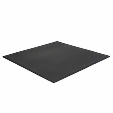 Rubber flooring "Standard Tiles Black" 100x100cm Stockz | 100x100x4.3 CM