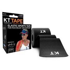 Original tape precut" 25x5 cm KT Tape (set of 20) | Black