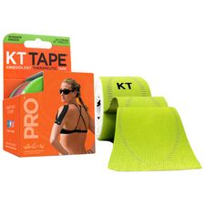 Tape "Pro tape precut" 25x5 cm KT Tape (Satz von 20) | Grün