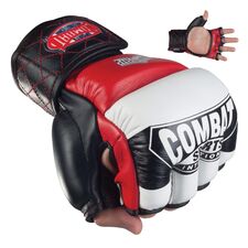 Combat Sports MMA Amateur Competition Gloves, Colour: Rot, Size: L