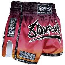 8 WEAPONS Muay Thai Shorts - Vivo Sunsphere L, Size: L, Colour: Bordeau