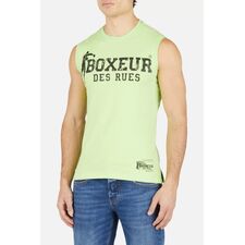 Basic Printed Tank Top, Size: M, Colour: Green
