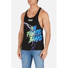 Tank Top With Print, Size: S, Colour: Schwarz