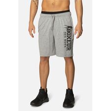 Training Big Print Shorts, Taille: 2XL, Couleur: Gris