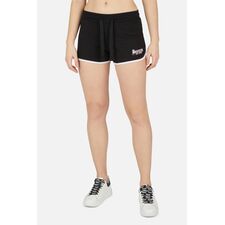 Basic Micro Shorts Sweatpants, Size: S, Colour: Schwarz