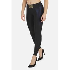 Color Block Legging, Size: M, Colour: Schwarz